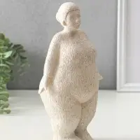 Сувенир полистоун "Милая пышечка" белый песок 9х15,5х25,5 см Сувенир полистоун "Милая пышечка" белый песок 9х15,5х25,5 см