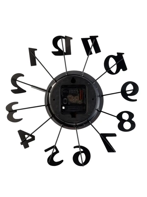 Часы настенные интерьерные &laquo;Большие цифры&raquo;, бесшумные, плавный ход, d=31 см, от батарейки 1&times;АА