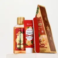 URAL LAB Арома Саунд Набор гель для душа, крем для рук и пилка для ногтей, мандарин URAL LAB Арома Саунд Набор гель для душа, крем для рук и пилка для ногтей, мандарин