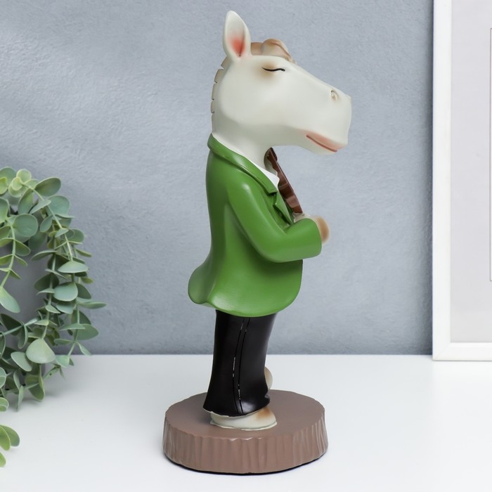 Сувенир полистоун Сувенир полистоун "Бременские музыканты. Конь со скрипкой" 31,5х15х15,5 см