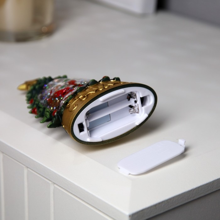 Светодиодная фигура «Дед Мороз с подарками» 9 × 15 × 4 см, пластик, батарейки АААх2 (не в комплекте), свечение тёплое белое Светодиодная фигура «Дед Мороз с подарками» 9 × 15 × 4 см, пластик, батарейки АААх2 (не в комплекте), свечение тёплое белое