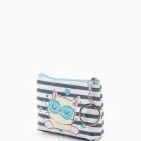 Кошелёк детский Cat style, монетница, на молнии 10.5&times;2.5&times;8 см, МИКС