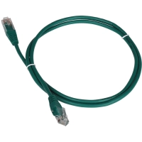 Патч-корд TWT TWT-45-45-5.0-GN UTP кат.5e, 5.0 м, зеленый