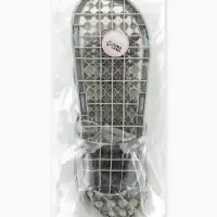 Массажёр для ног, тапочки, пара, 27 см, размер 40-42, серый