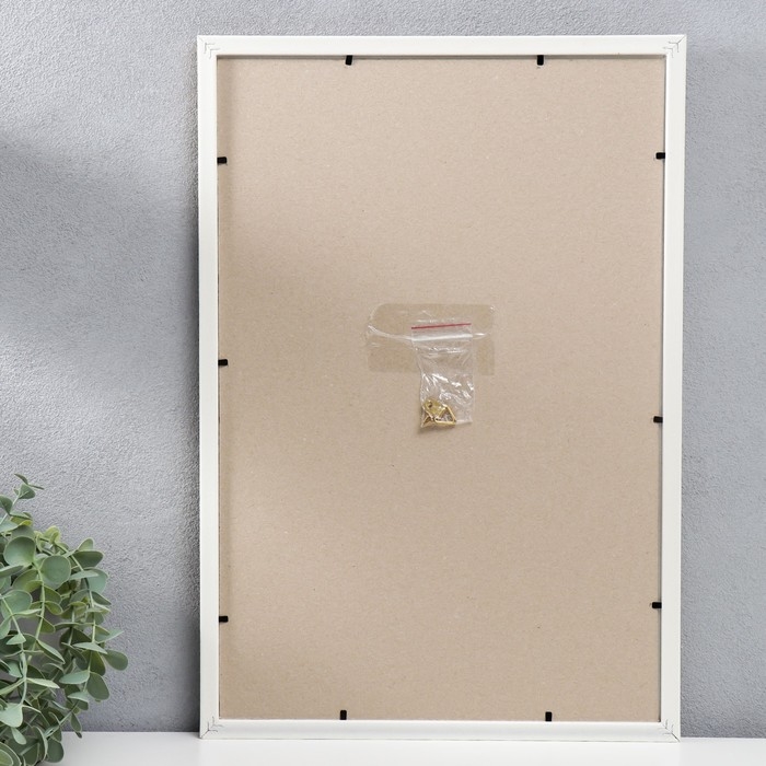 Фоторамка пластик 30х45 см, бежевый (пластиковый экран) Фоторамка пластик 30х45 см, бежевый (пластиковый экран)