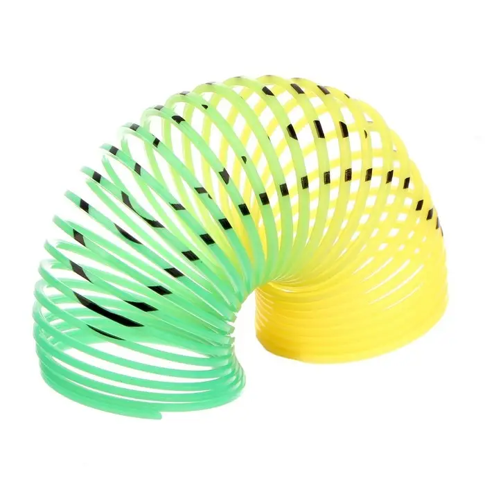 Пружинка - радуга «Тачка», d=3 см, в шоубоксе, МИКС