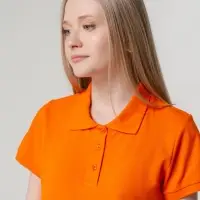 Рубашка поло женская Virma lady, оранжевая, размер M