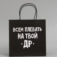 Набор пакетов крафтовых молодёжных пакетов ДР