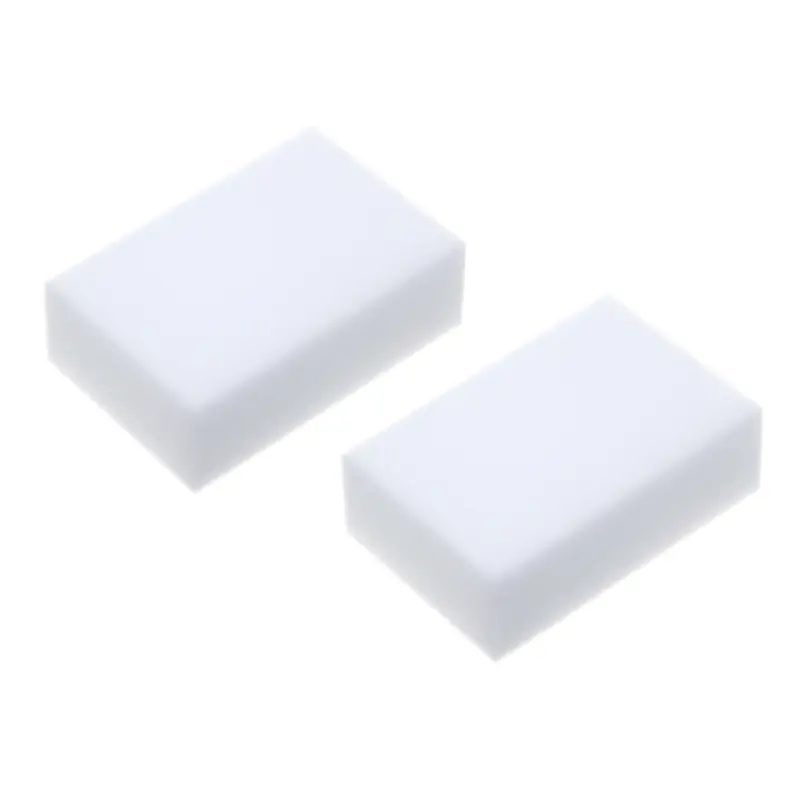 Губки для удаления пятен тм VETTA, 2шт, 9х6х3см, меламин, белый цвет