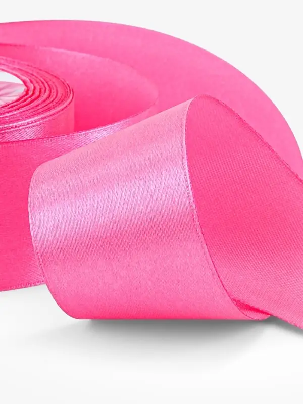 Лента атласная 40мм25&plusmn;1ярд(23м&plusmn;1м) СП розовый АУ