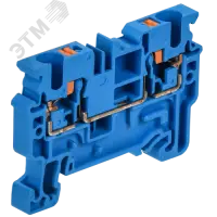 ARMAFIX Клемма пружинная Push In CP 4мм2 синяя IEK