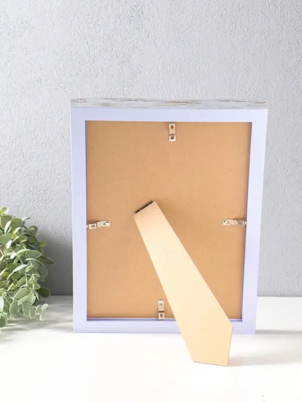 Фоторамка пластик формат А4 см "Прованс" серо-голубой 33,7х24,8х3 см