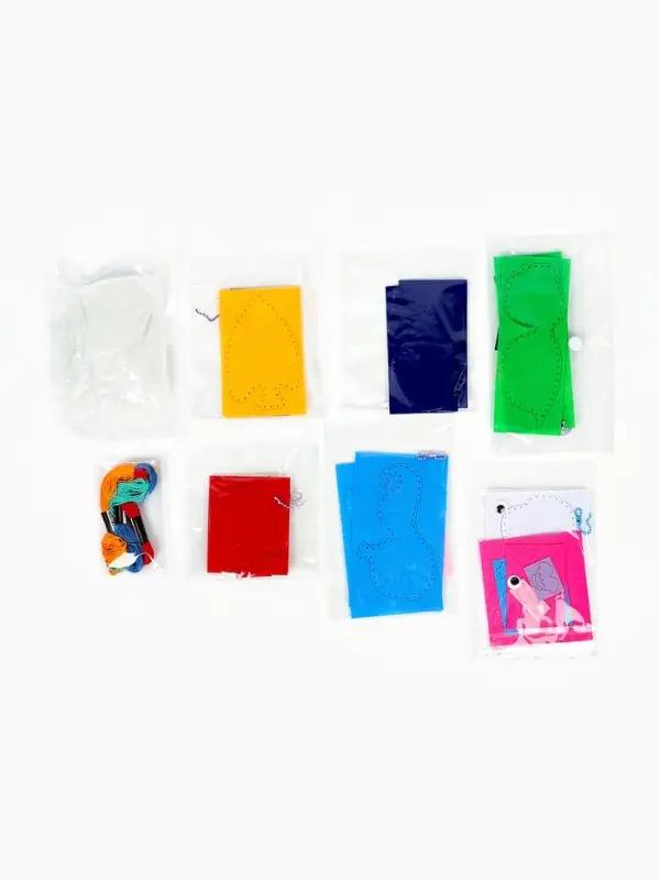 Игрушки из фетра &laquo;Морские жители&raquo;, 6 шт., набор для творчества