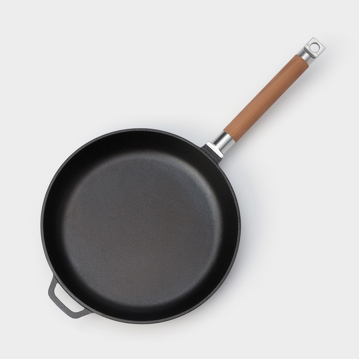 Сковорода чугунная Wild Kitchen, d=26 см, съёмная ручка, индукция Сковорода чугунная Wild Kitchen, d=26 см, съёмная ручка, индукция