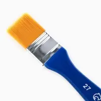 Кисть для рисования флейцевая синтетика плоская &laquo;Ван Гог&raquo; 2.7 см