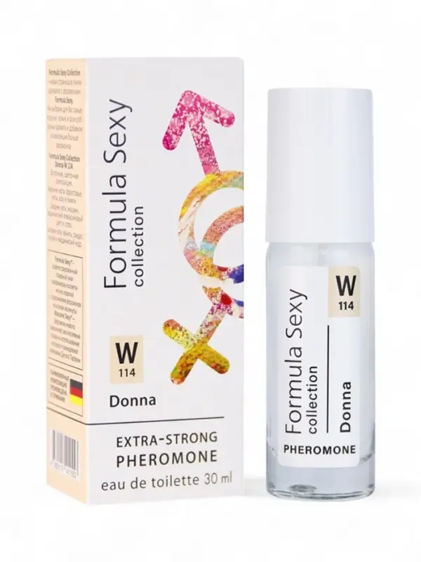 Туалетная вода женская с феромонами Formula Sexy collection Donna W114, 30 мл Туалетная вода женская с феромонами Formula Sexy collection Donna W114, 30 мл