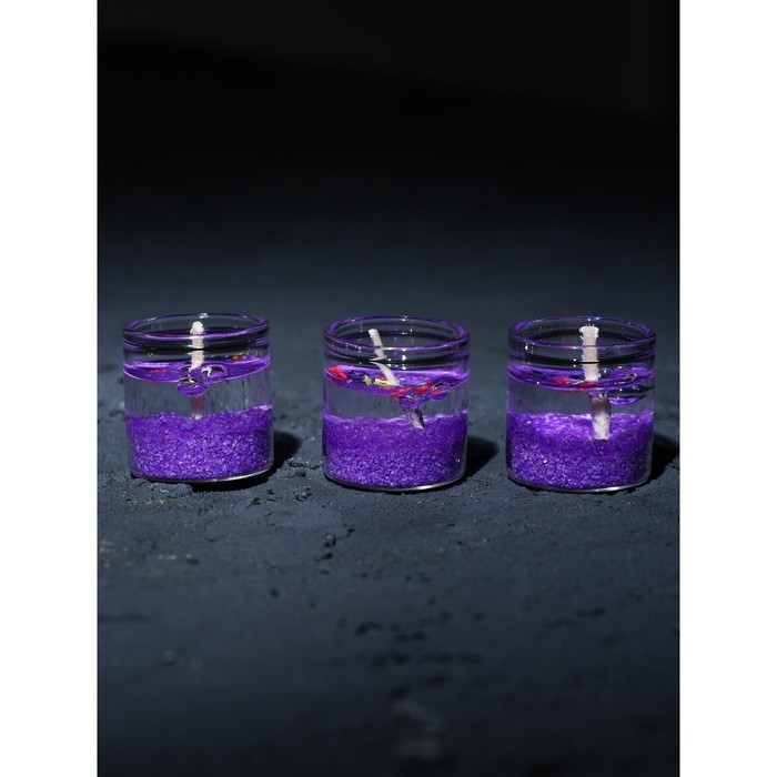 Свечи на Новый Год, гелевые «Новогодняя коллекция: С новым годом», 6 шт , 2,5 х2,5 х 2,5 см Свечи на Новый Год, гелевые «Новогодняя коллекция: С новым годом», 6 шт , 2,5 х2,5 х 2,5 см