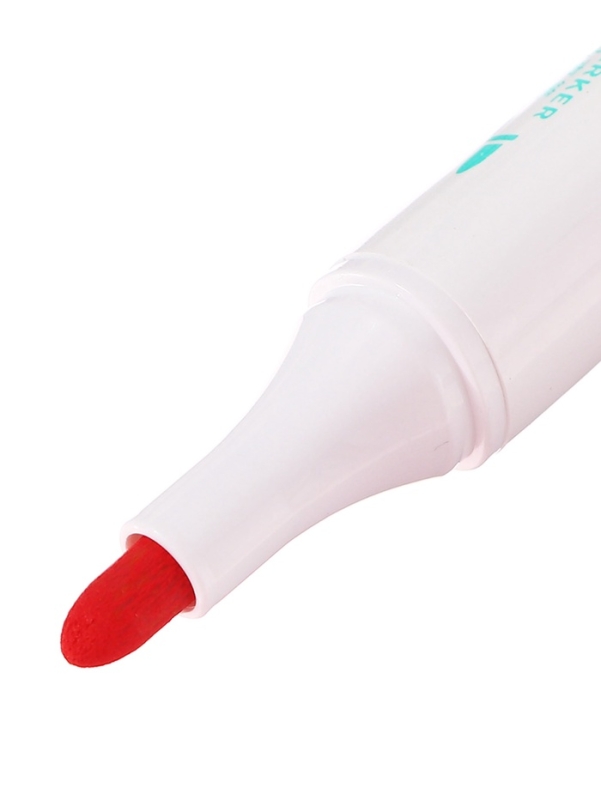 Набор акриловых маркеров 12 цветов в пластиковом кейсе, двусторонние Набор акриловых маркеров 12 цветов в пластиковом кейсе, двусторонние