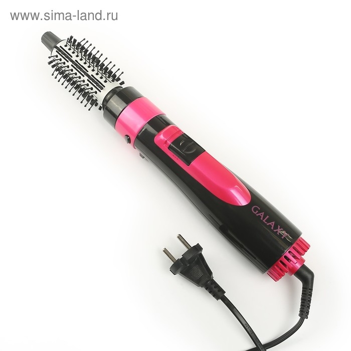 Фен-расческа Galaxy GL 4406, 1200 Вт, 2 скорости, 3 насадки, защитная сетка Фен-расческа Galaxy GL 4406, 1200 Вт, 2 скорости, 3 насадки, защитная сетка