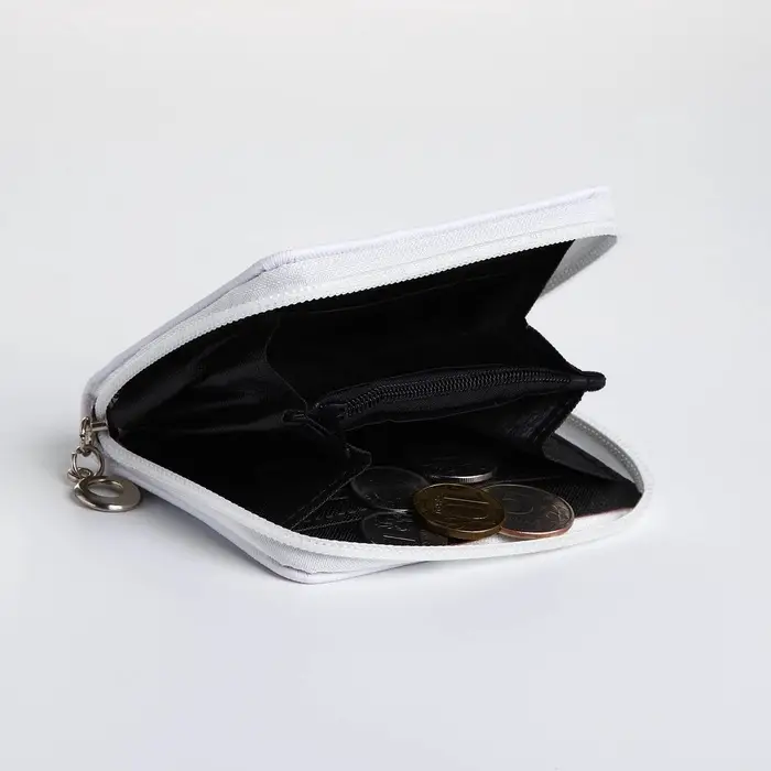 Кошелёк детский на молнии Выбражулька &laquo;Лисичка&raquo;, белый