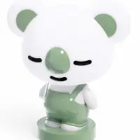 Лампа - ночник ZABIAKA &laquo;Коала&raquo;, световые эффекты, работает от сети, МИКС