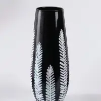 Ваза «Вента», h=26 см, стекло, чёрная Ваза «Вента», h=26 см, стекло, чёрная