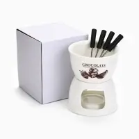 Фондюшница керамическая Chocolate, 350 мл