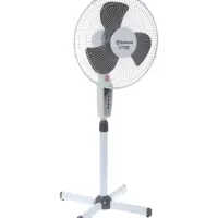 Вентилятор напольный Sakura SA-16G, осевой, 40 Вт, 40 см, 3 режима, таймер, с пультом, бело-серый