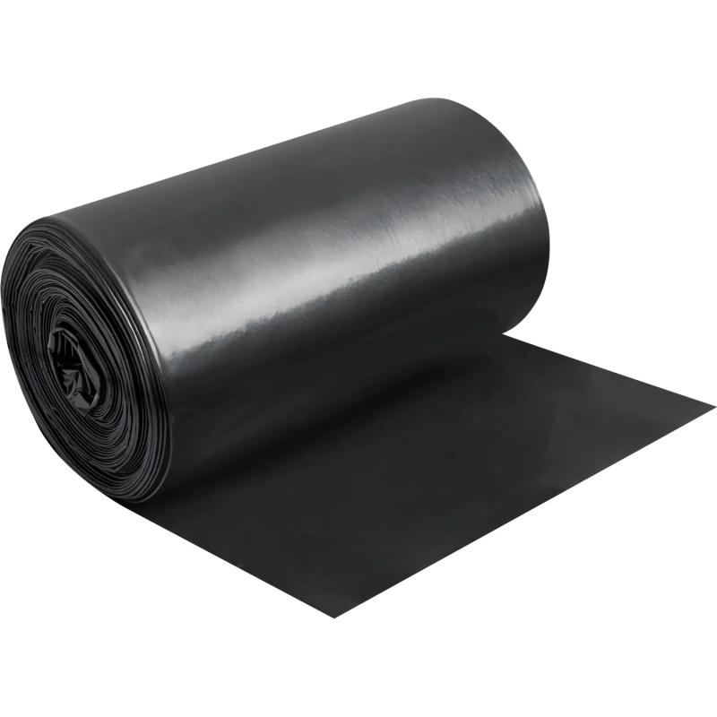 Мешки для мусора ПВД STANDARD 240л 80мкм 10 шт/рул черные 85х130см