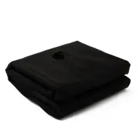 Материал мульчирующий, с перфорацией (4 ряда), 20&times;1.6 м, плотность 80 г/м&sup2;, спанбонд с УФ-стабилизатором, чёрный, Greengo, Эконом 30%