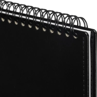 Планинг датированный 2026, черн, 303х150 мм, 120стр, Agenda