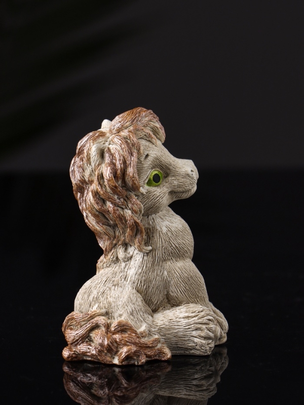 Фигура  Фигура "Жеребёнок" размер 8х6х6 см, бежевый