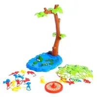 Настольная игра на ловкость &laquo;Мартышкин хвост&raquo;: рулетка, разноцветные мартышки