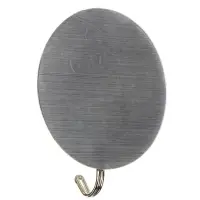 Крючок самоклеящийся тм VETTA, ПВХ, металл, d6,5см