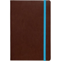Ежедневник недатированный коричневый А5  MEGAPOLIS SOFT 3-470/06