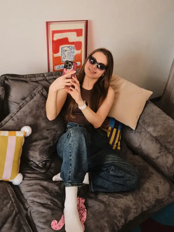 Очки солнцезащитные женские &laquo;OneSun. Кошачий глаз&raquo;, uv 400, чёрный, фиолетовый