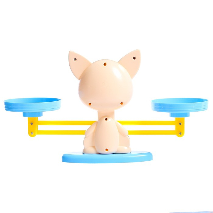 Развивающий набор «Умные весы», котик, по методике Монтессори Развивающий набор «Умные весы», котик, по методике Монтессори