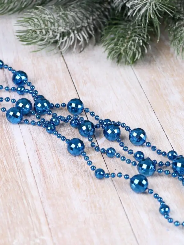 Бусы на ёлку &laquo;Шары&raquo;, длина 2.7 м, d=14 мм, МИКС