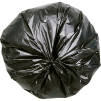 Мешки для мусора ПВД 240л, 35 мкм 10шт/рул.,черные 85х115см Элементари