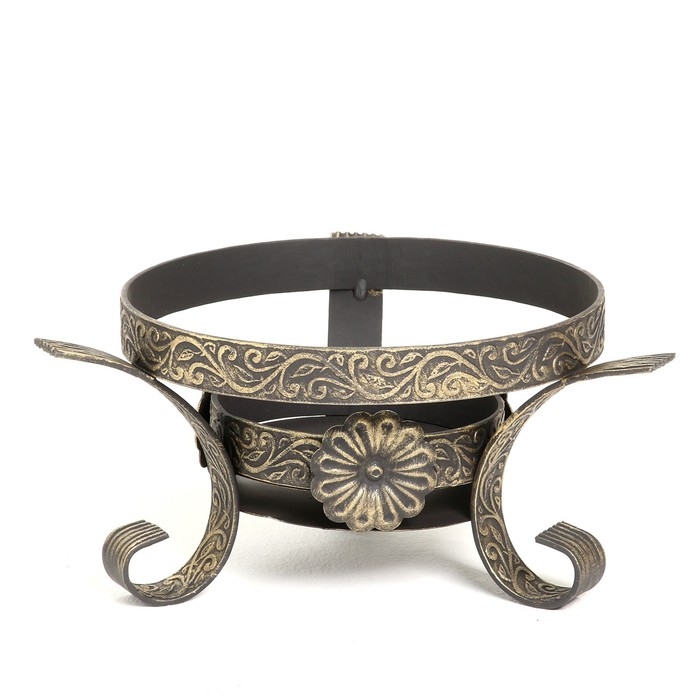 Подставка под садж, кованная  Подставка под садж, кованная "Шелковый путь" 25 см