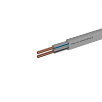 Провод "Мастер Тока" ПУНПбм, сечение 2х2.5 мм2, 20 м, белый