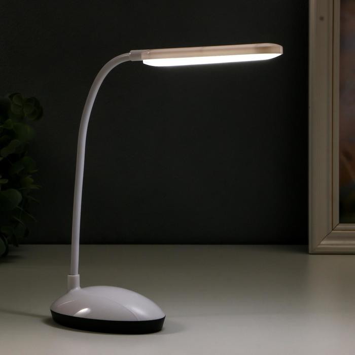 Лампа настольная сенсор "Школьник" 3 режима LED 6Вт USB МИКС 11х6,5х37см RISALUX