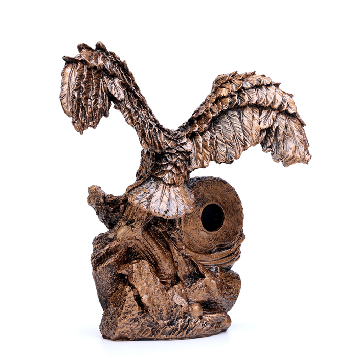 Часы настольные Часы настольные "Каминные. Орел", дискретный ход, 24 х 27 см