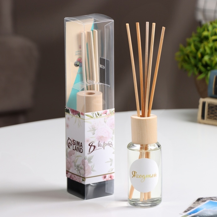 Диффузор ароматический "Модерн", 50 мл, ягодный, 8 марта, "Богатство Аромата"