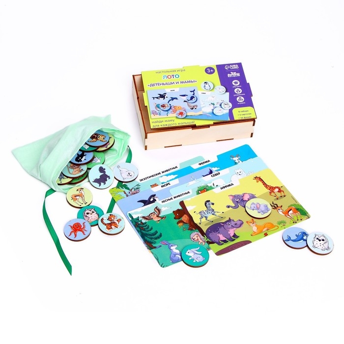 Лото «Детёныши и мамы» Лото «Детёныши и мамы»