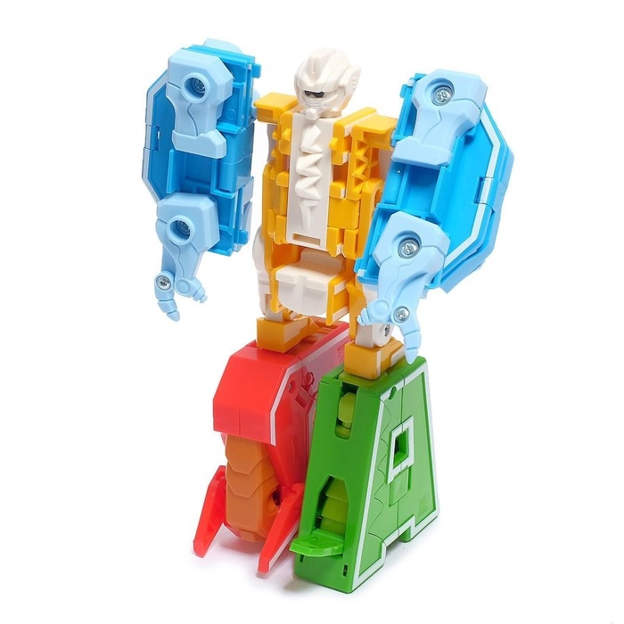 Робот «Дино-буква», трансформируется в динозавра, МИКС