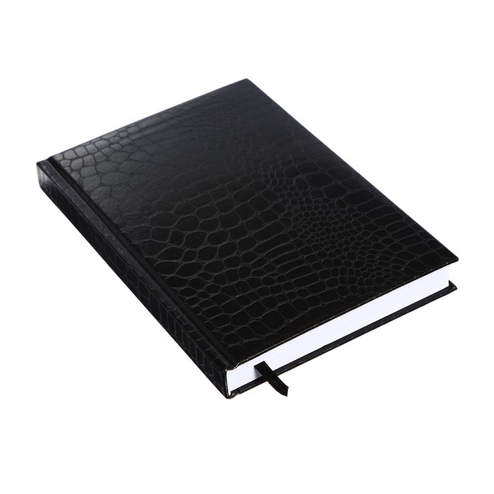 Ежедневник датированный 2024 года, А5, 176 листов, Attomex.Arkona, обложка бумвинил, ляссе, блок 70 г/м2, чёрный Ежедневник датированный 2024 года, А5, 176 листов, Attomex.Arkona, обложка бумвинил, ляссе, блок 70 г/м2, чёрный