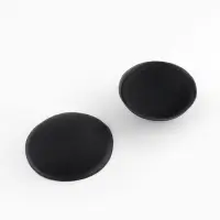 Чашки для бюстгальтера &laquo;Круг&raquo;, L (48), d=14.5 см, пара, чёрные