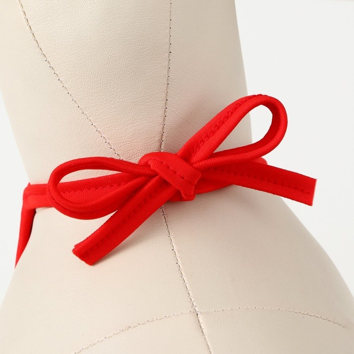 Новый год. Воротник для собак  Новый год. Воротник для собак "Санта", красный