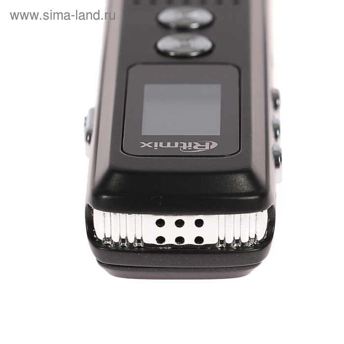 Диктофон Ritmix RR-120 8GB, MP3/WAV, дисплей, металл корпус, черный Диктофон Ritmix RR-120 8GB, MP3/WAV, дисплей, металл корпус, черный